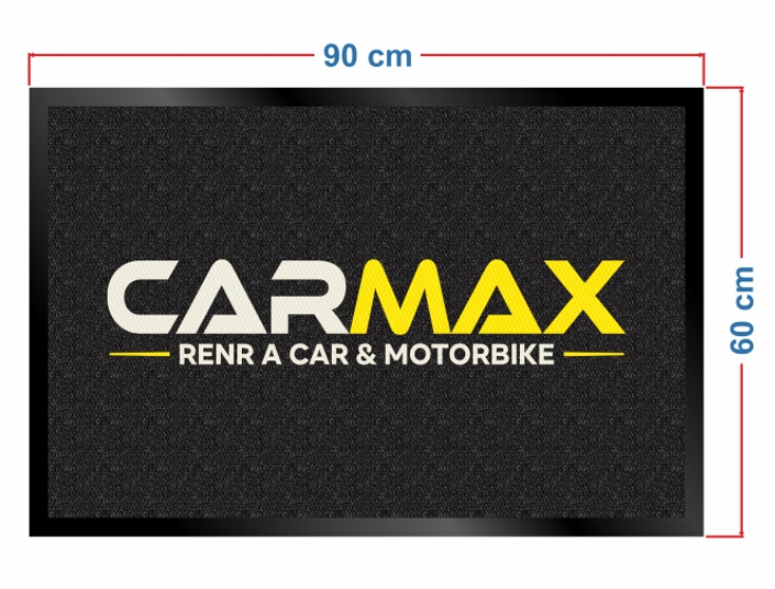 CARMAX ( 60x90 ) EBAT LOGOLU HALI PASPAS