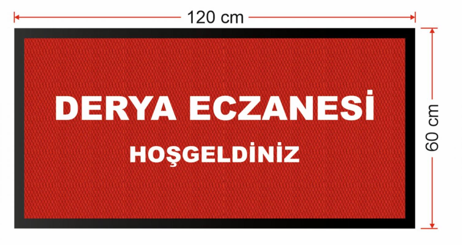 DERYA ECZANESİ ( 60X120 ) LOGOLU  HALI PASPAS