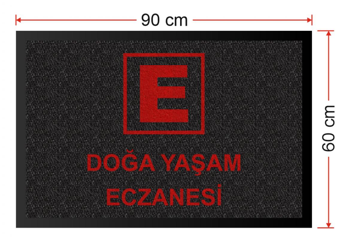 DOĞA YAŞAM ECZANESİ 60X90 EBAT LOGOLU HALI PASPAS 