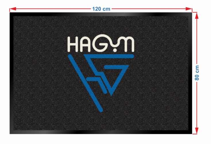 HAGYM 80X120 LOGOLU HALI PASPAS
