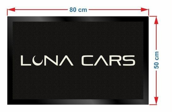 LUNA CARS ( 50X80 )  LOGOSUZ  HALI PASPAS