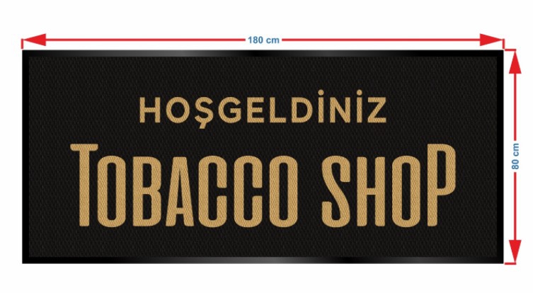 TABACCO SHOP 80X180 LOGULU HALI PASPAS